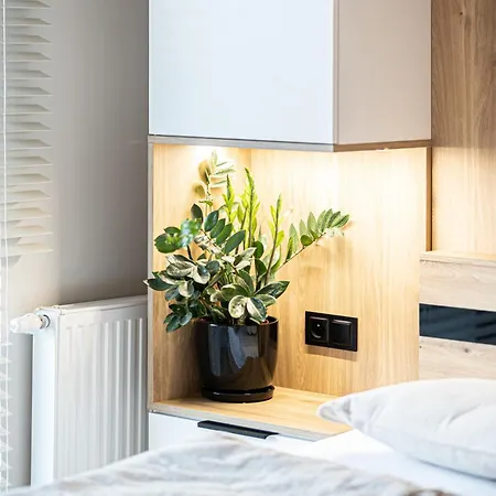 Marina Iii - Widok Na Jezioro, Podziemny Garaz, Winda, Klimatyzacja, Wanna I Prysznic, 2 Lazienki, Lux Lägenhet *